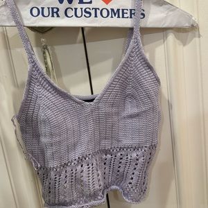 Knit tank top
